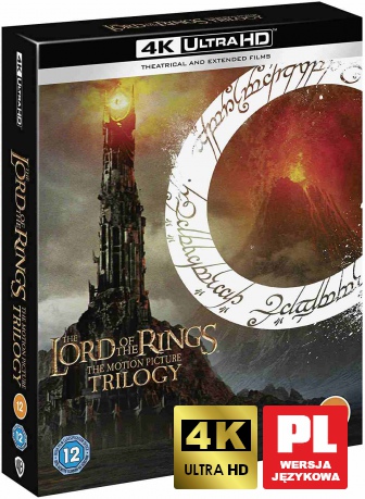The Lord of the Rings 1-3 Trilogy (Władca Pierścieni 1-3) [9xBlu-Ray 4K]