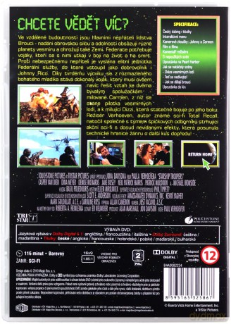 Starship Troopers (Żołnierze kosmosu) [DVD]
