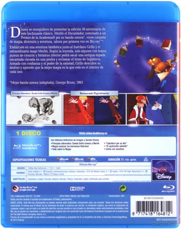 Miecz w kamieniu (Disney) [Blu-Ray]