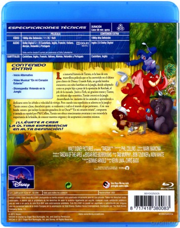 Tarzan (Disney) [Blu-Ray]
