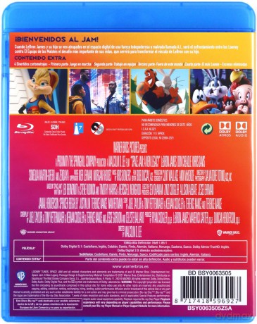 Space Jam: A New Legacy (Kosmiczny mecz: Nowa era) [Blu-Ray]