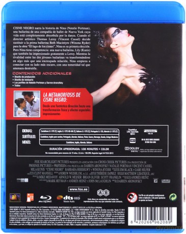 Black Swan (Czarny łabędź) [Blu-Ray]