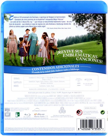 The Sound of Music (Dźwięki muzyki) [2xBlu-Ray]