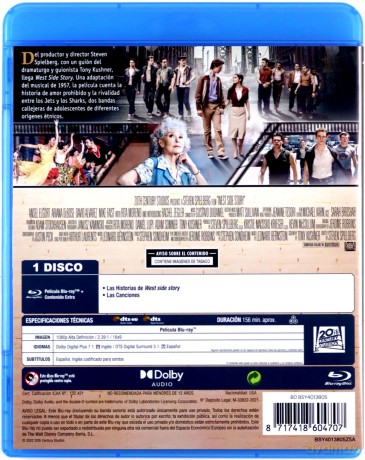 West Side Story [Blu-Ray]
