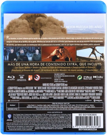 Dune: Part One (Diuna) [Blu-Ray]