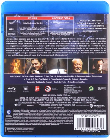 The Prestige (Prestiż) [Blu-Ray]