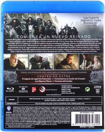 Vikings Season 6 Part 1 (Wikingowie) [3xBlu-Ray]