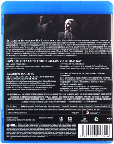 Game of Thrones Season 7 (Gra o Tron) [3xBlu-Ray]