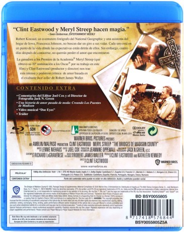Co się wydarzyło w Madison County [Blu-Ray]