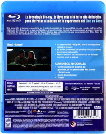 The Hills Have Eyes (Wzgórza mają oczy) [Blu-Ray]