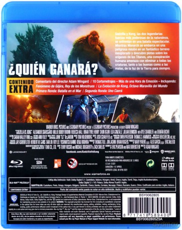 Godzilla vs. Kong [Blu-Ray]