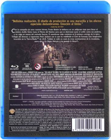The Lord of the Rings: The Fellowship of the Ring (Władca pierścieni: Drużyna Pierścienia) [Blu-Ray]