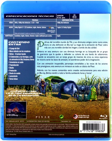 A Bug's Life (Dawno temu w trawie) (Disney) [Blu-Ray]