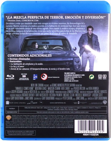Annabelle wraca do domu [Blu-Ray]