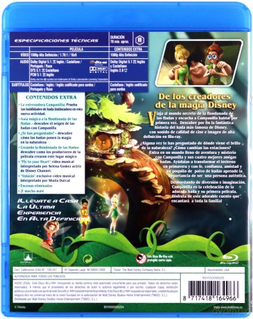 Tinker Bell (Disney) [Blu-Ray]