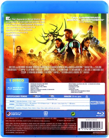 Thor: Ragnarok [Blu-Ray]