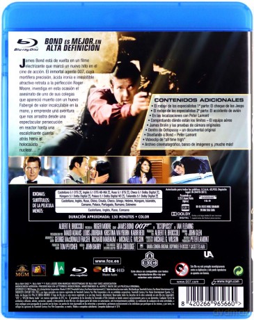 007 James Bond Ośmiorniczka [Blu-Ray]