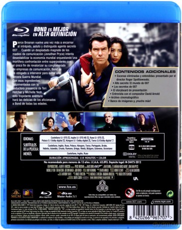 007 James Bond Jutro nie umiera nigdy [Blu-Ray]