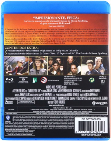 Empire of the Sun (Imperium Słońca) [Blu-Ray]