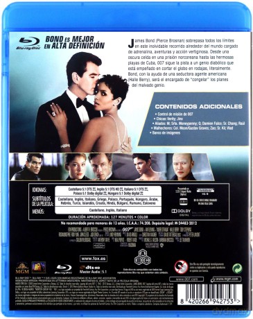 007 James Bond Śmierć nadejdzie jutro [Blu-Ray]