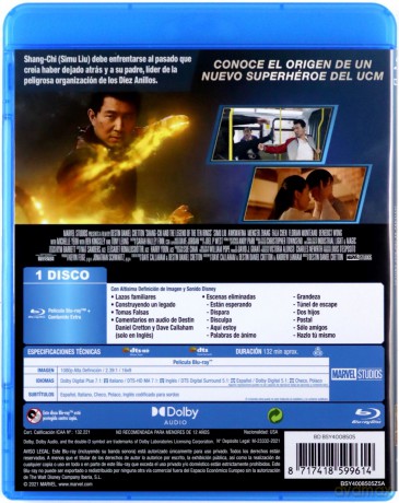 Shang-Chi i legenda dziesięciu pierścieni [Blu-Ray]