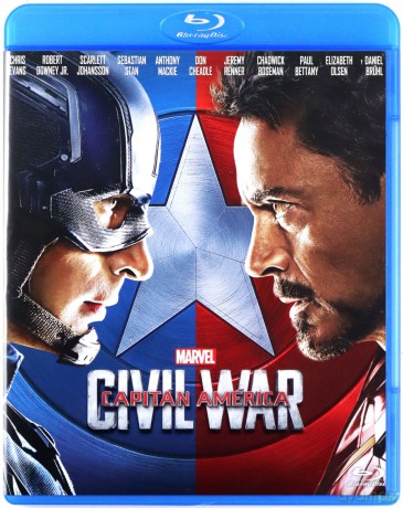 Captain America: Civil War (Kapitan Ameryka: Wojna bohaterów) [Blu-Ray]