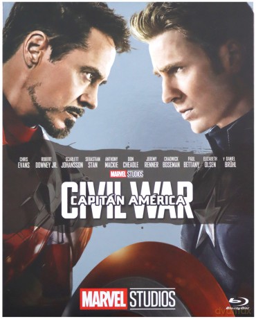 Captain America: Civil War (Kapitan Ameryka: Wojna bohaterów) [Blu-Ray]