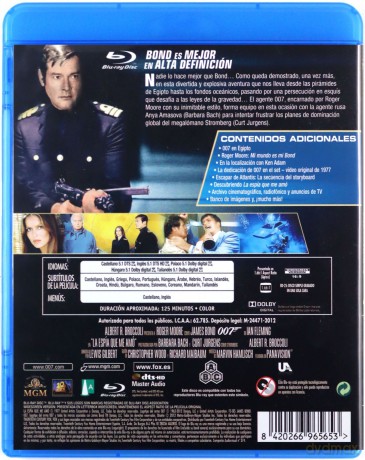 007 James Bond Szpieg, który mnie kochał [Blu-Ray]