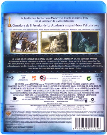 The Lord of the Rings: The Return of the King (Władca Pierścieni: Powrót króla) [2xBlu-Ray]