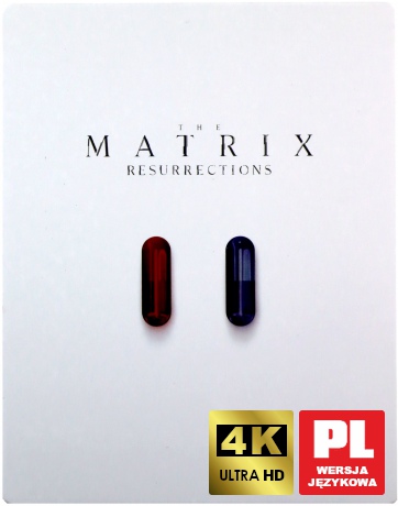 Matrix Zmartwychwstania (steelbook) [Blu-Ray 4K]+[Blu-Ray]