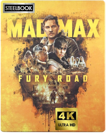 Mad Max: Fury Road (Mad Max: Na drodze gniewu) (steelbook) [Blu-Ray 4K]+[2xBlu-Ray]