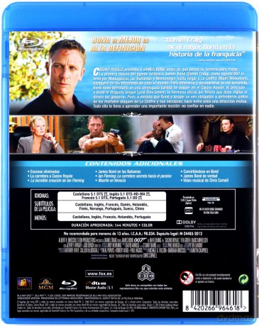 007 James Bond Casino Royale [Blu-Ray]