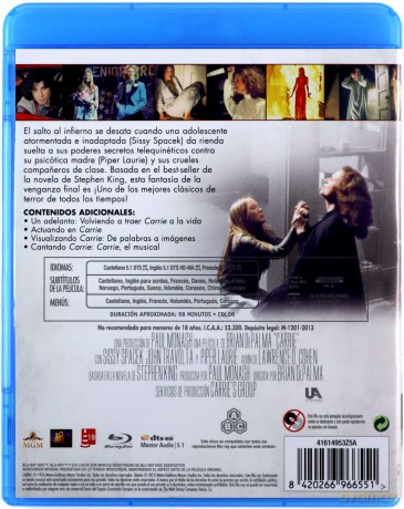 Carrie [Blu-Ray]