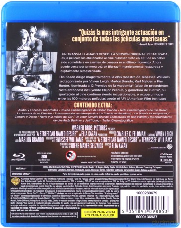 A Streetcar Named Desire (Tramwaj zwany pożądaniem) [Blu-Ray]