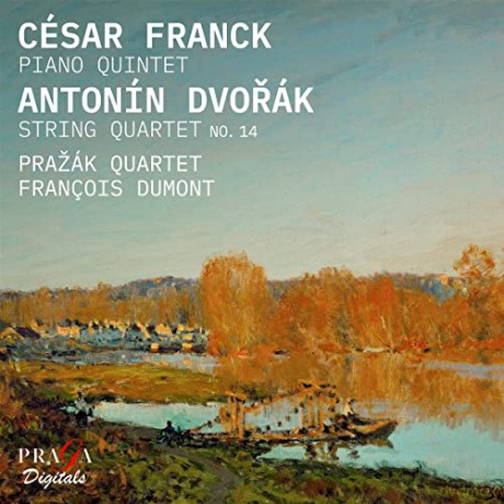 Franck Dvorak: Piano Quintet String Quartet No 14 Prazak Quartet Dumont [CD]