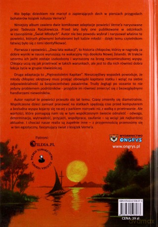 Dwa lata wakacji - Raczkiewicz Tadeusz [KOMIKS]