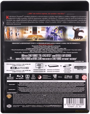 2001: Odyseja kosmiczna [Blu-Ray 4K]+[Blu-Ray]