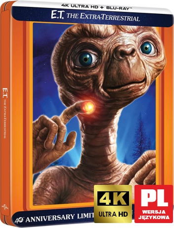 E.T. (steelbook) [Blu-Ray 4K]+[Blu-Ray]