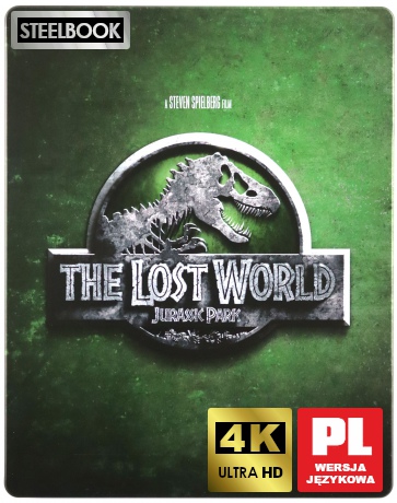 Zaginiony świat: Jurassic Park (steelbook) [Blu-Ray 4K]+[Blu-Ray]