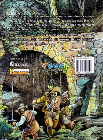 Kawaler de Lagardere - Leszek Kaczanowski, Raczkiewicz Tadeusz [KOMIKS]