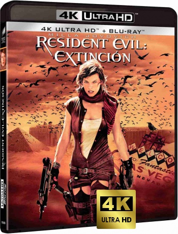 Resident Evil: Extinction (Resident Evil: Zagłada) [Blu-Ray 4K]+[Blu-Ray]