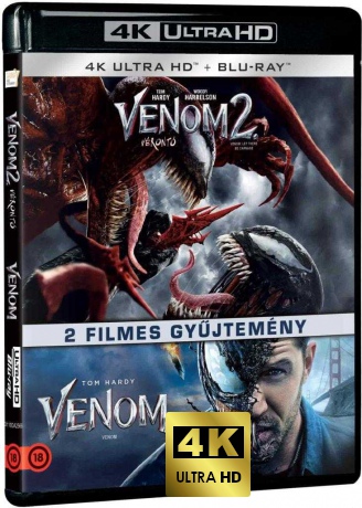 Venom / Venom: Let There Be Carnage [2xBlu-Ray 4K]+[2xBlu-Ray]