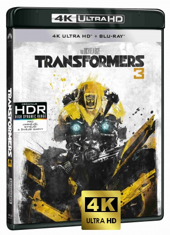 Transformers: Dark of the Moon (Transformers 3) [Blu-Ray 4K]+[Blu-Ray]