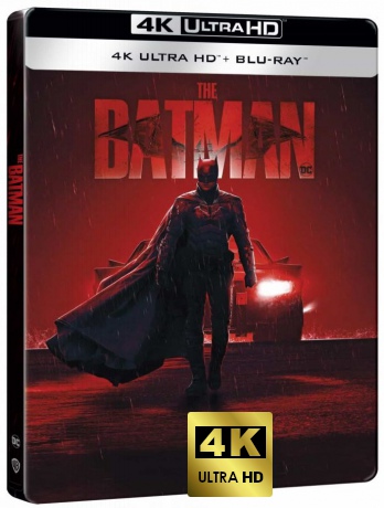 Batman (steelbook) [Blu-Ray 4K]+[Blu-Ray]
