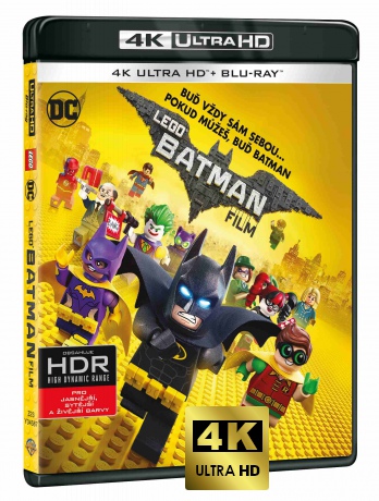 The Lego Batman Movie (LEGO Batman: Film) [Blu-Ray 4K]+[Blu-Ray]