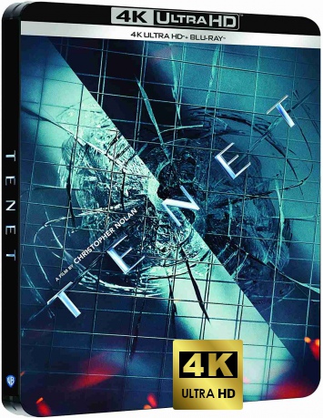 Tenet (steelbook) [Blu-Ray 4K]+[Blu-Ray]