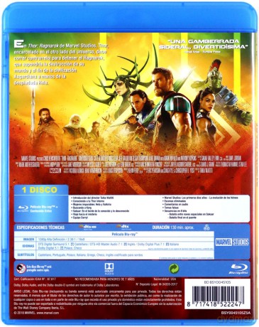 Thor: Ragnarok [Blu-Ray]