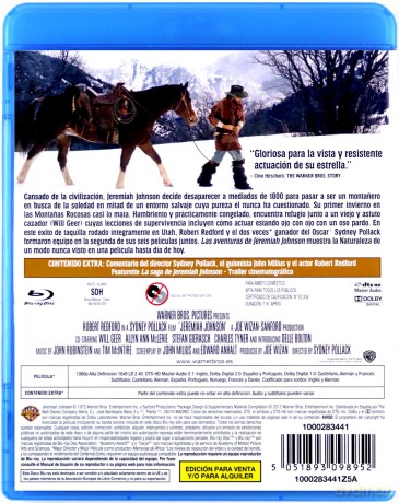 Jeremiah Johnson [Blu-Ray]