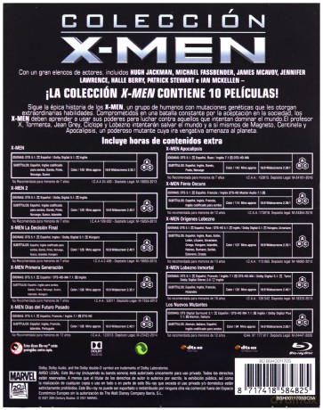X-Men Collection [BOX] [10xBlu-Ray]