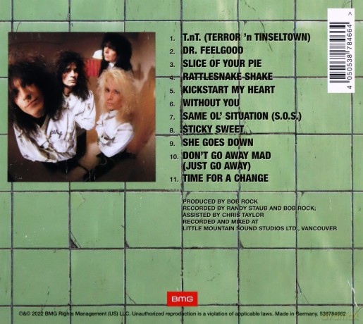 Motley Crue: Dr. Feelgood [CD]